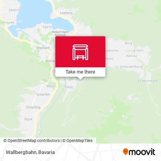 Карта Wallbergbahn