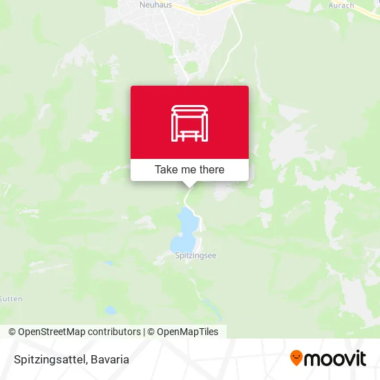 Карта Spitzingsattel