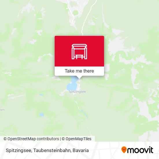 Карта Spitzingsee, Taubensteinbahn