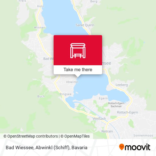 Bad Wiessee, Abwinkl (Schiff) map