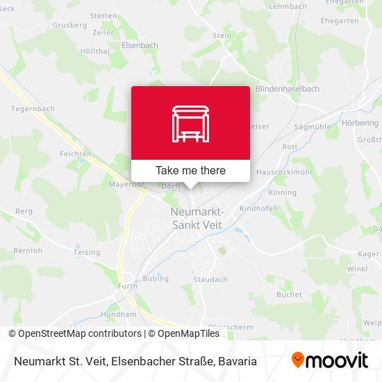 Neumarkt St. Veit, Elsenbacher Straße map