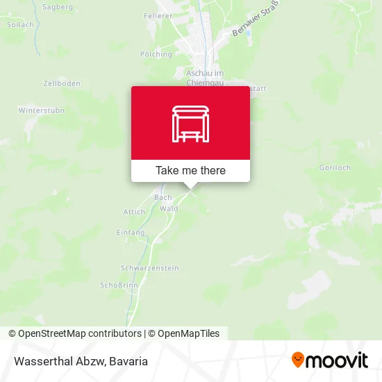 Карта Wasserthal Abzw
