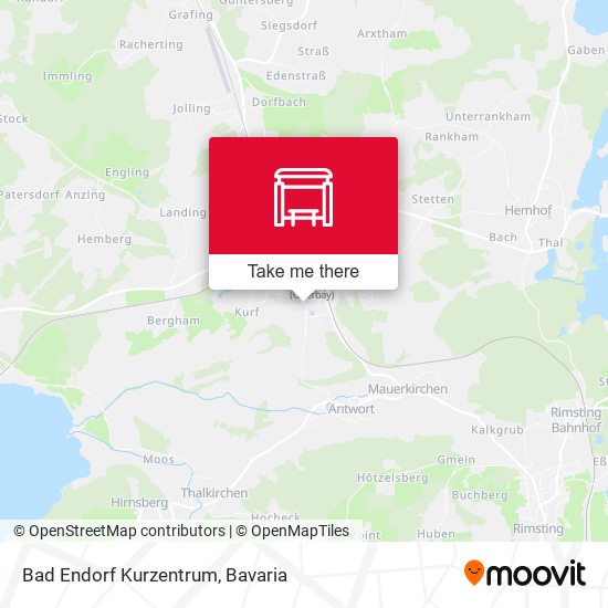 Bad Endorf Kurzentrum map