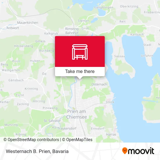 Карта Westernach B. Prien