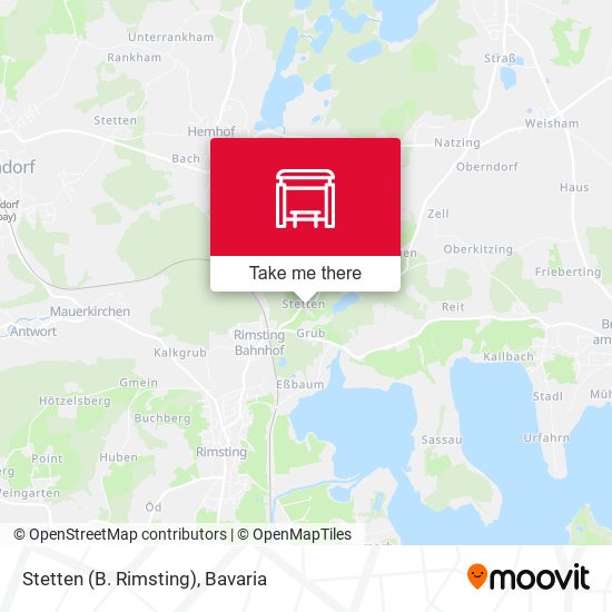 Stetten (B. Rimsting) map