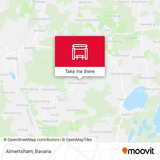 Карта Almertsham