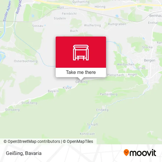 Карта Geißing
