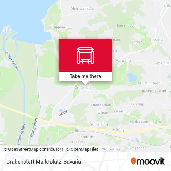Grabenstätt Marktplatz map