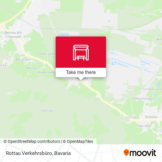 Rottau Verkehrsbüro map