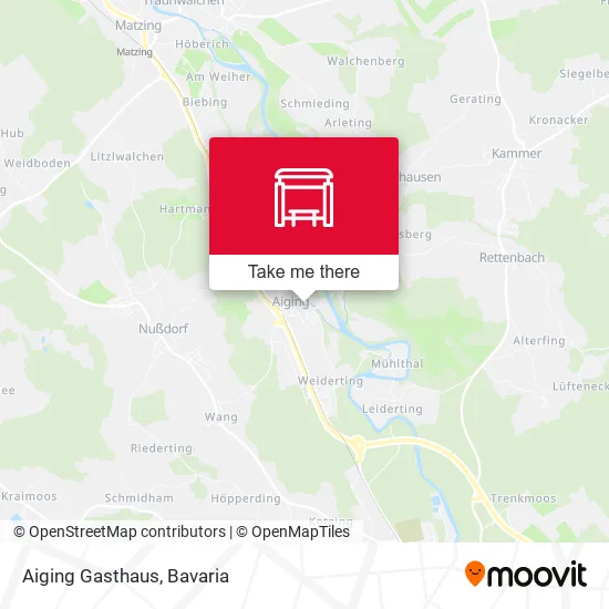 Карта Aiging Gasthaus