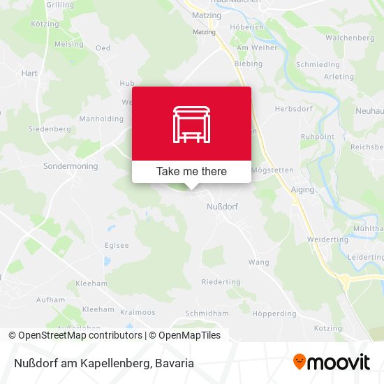 Nußdorf am Kapellenberg map