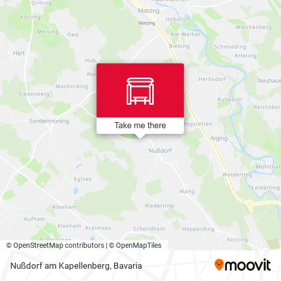 Карта Nußdorf am Kapellenberg