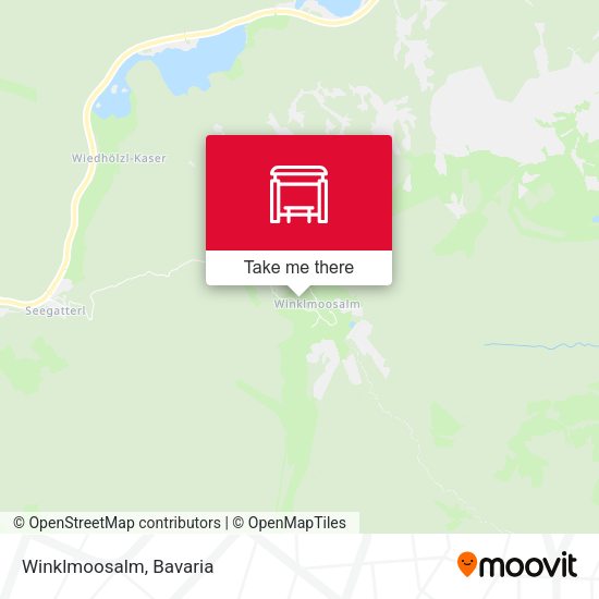 Карта Winklmoosalm