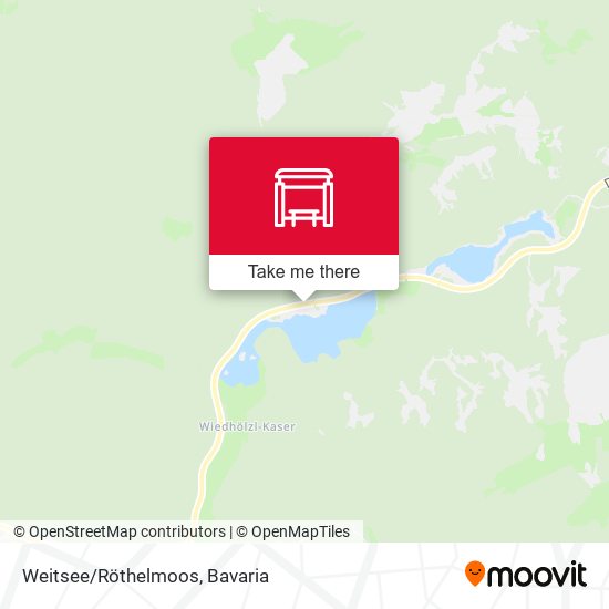 Карта Weitsee/Röthelmoos