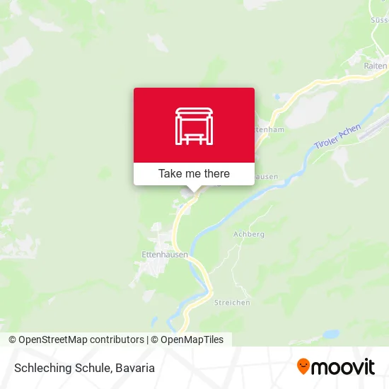 Карта Schleching Schule