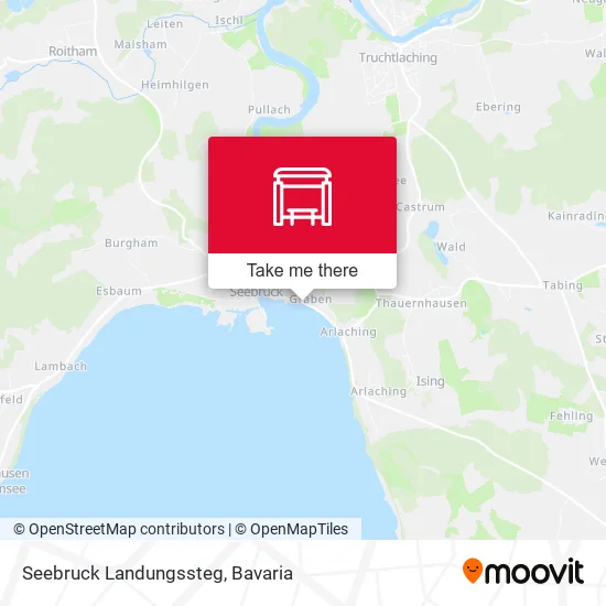 Карта Seebruck Landungssteg