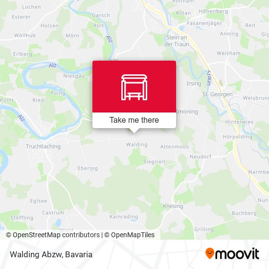 Карта Walding Abzw