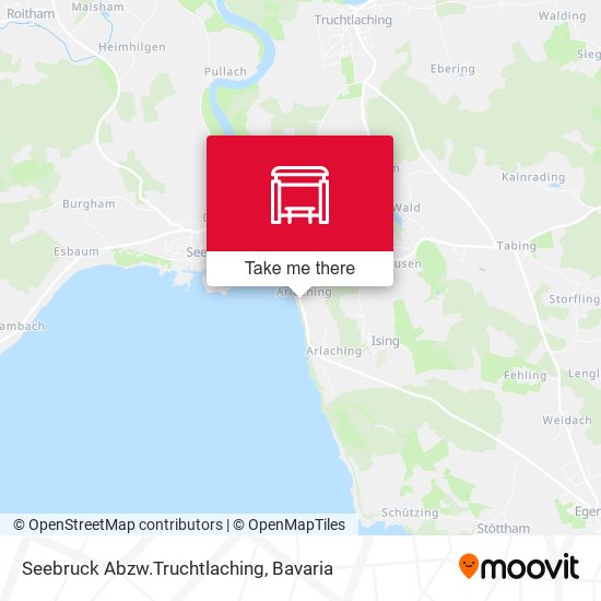 Seebruck Abzw.Truchtlaching map