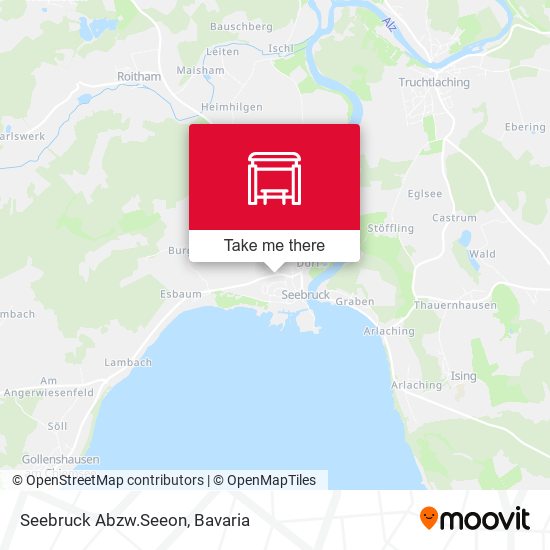 Seebruck Abzw.Seeon map