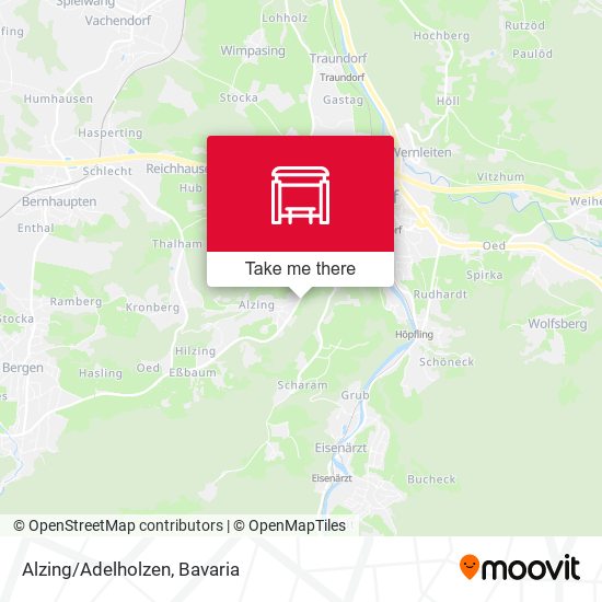 Карта Alzing/Adelholzen