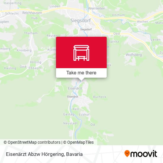 Eisenärzt Abzw Hörgering map