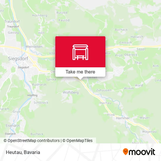 Карта Heutau
