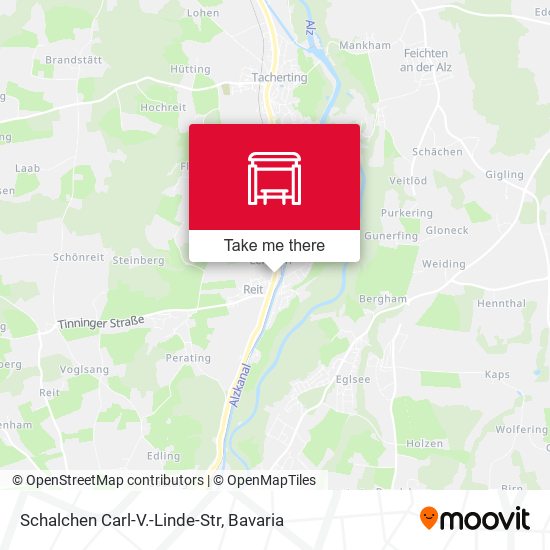 Schalchen Carl-V.-Linde-Str map