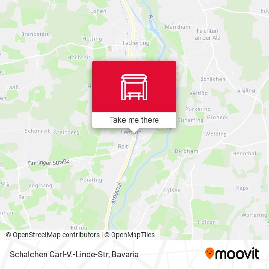 Schalchen Carl-V.-Linde-Str map