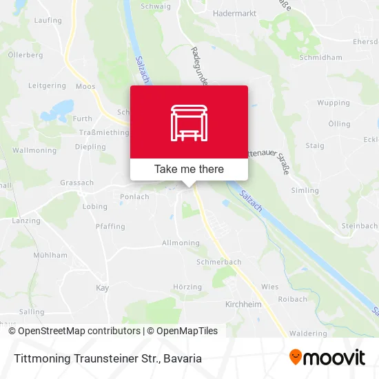 Карта Tittmoning Traunsteiner Str.