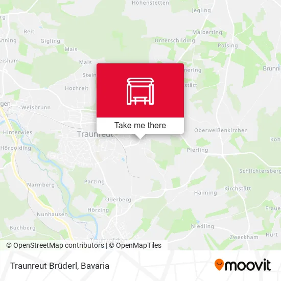 Карта Traunreut Brüderl