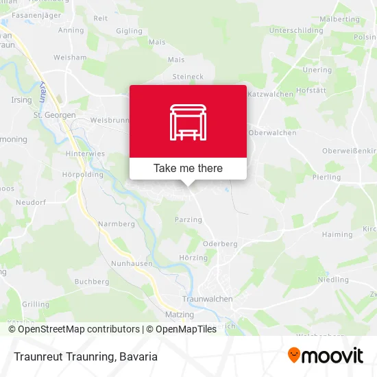 Карта Traunreut Traunring