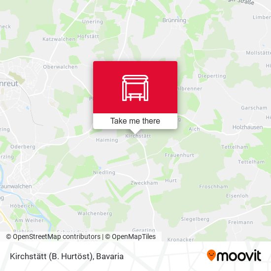 Kirchstätt (B. Hurtöst) map