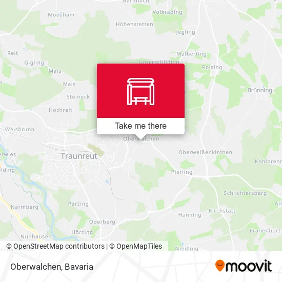 Карта Oberwalchen