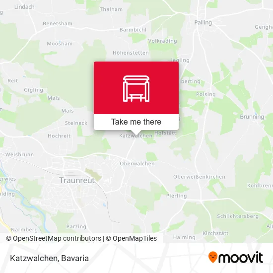 Карта Katzwalchen