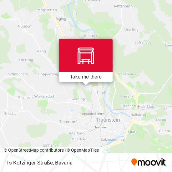 Ts Kotzinger Straße map