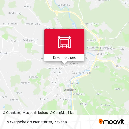 Карта Ts Wegscheid/Osenstätter
