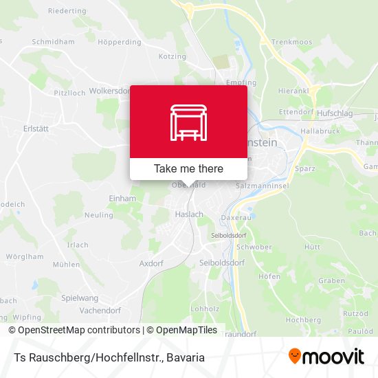 Ts  Rauschberg/Hochfellnstr. map