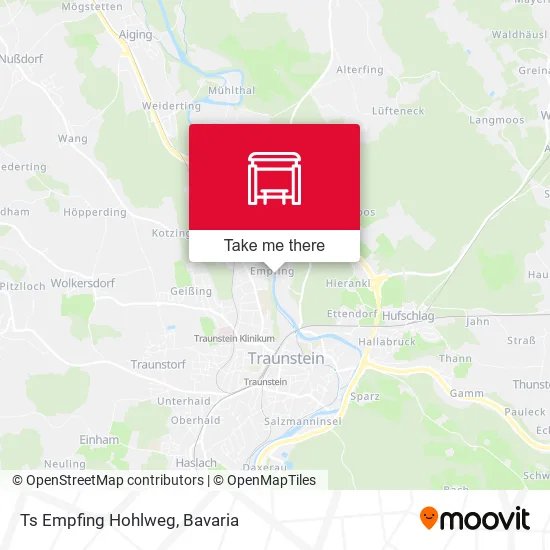 Карта Ts Empfing Hohlweg