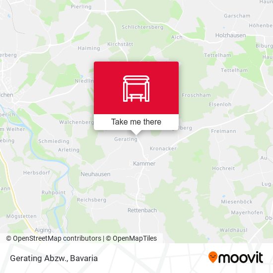 Карта Gerating Abzw.