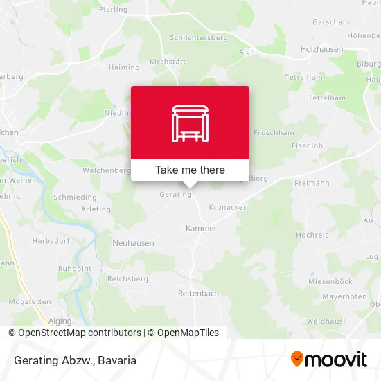 Карта Gerating Abzw.