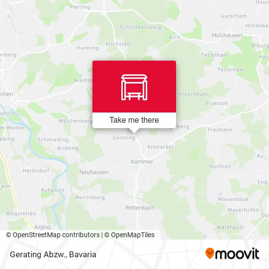 Карта Gerating Abzw.
