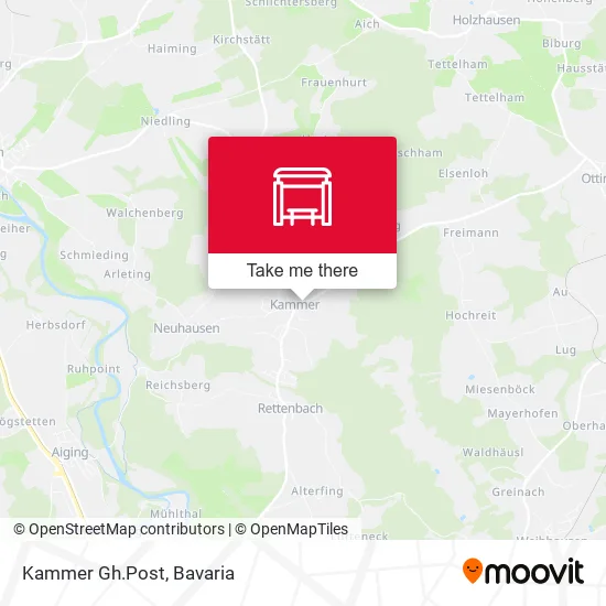 Карта Kammer Gh.Post