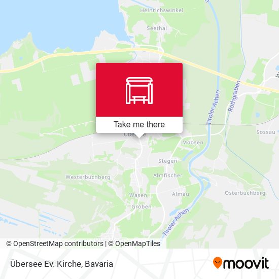 Карта Übersee Ev. Kirche