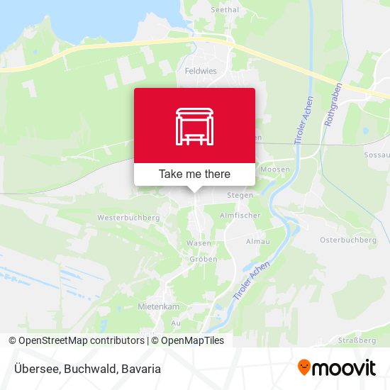 Карта Übersee, Buchwald