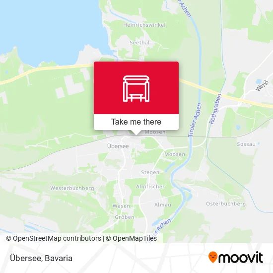 Карта Übersee