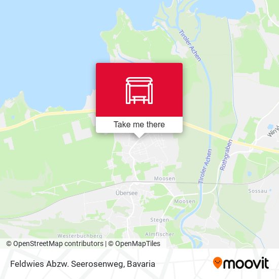 Feldwies Abzw. Seerosenweg map