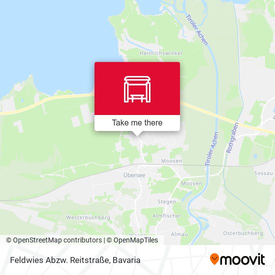 Feldwies Abzw. Reitstraße map
