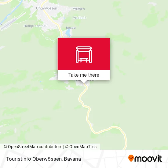 Карта Touristinfo Oberwössen
