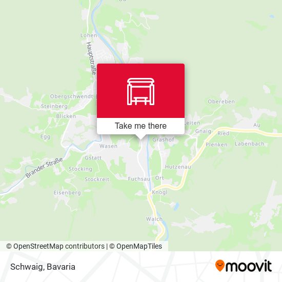 Schwaig map