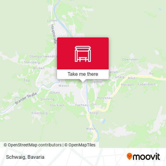 Schwaig map